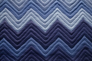 Indigo zig-zag wave pattern carpet texture background