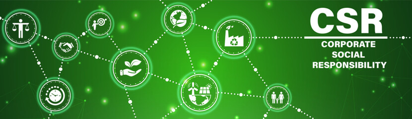 Template design for Sustainability development and Global Green Industries Business concept,  EPS 10 Vector illustration