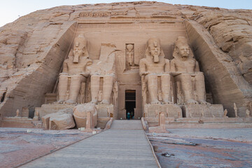 Temple d'Abou Simbel Ramses II