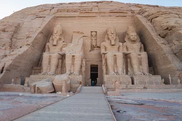 Foto op Plexiglas Temple d'Abou Simbel Ramses II © laurencesoulez