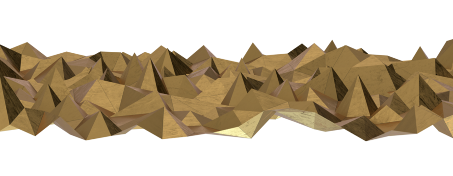 gold polygon geometric abstract background