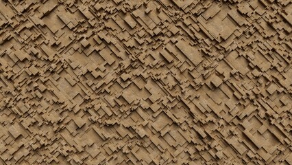 urban sand 3D pattern