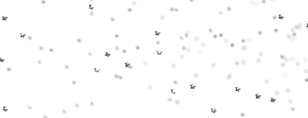 Celestial Christmas Symphony: Enthralling 3D Illustration of Falling Holiday Starbursts