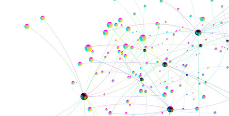 technology with polygonal shapes on dark blue background. Design digital technology