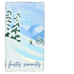 frosty serenity