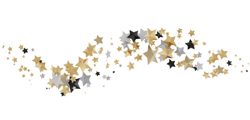 XMAS golden stars -