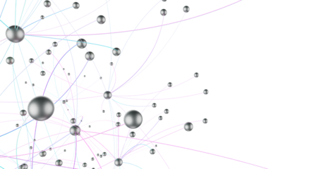 network structure - abstract design connection