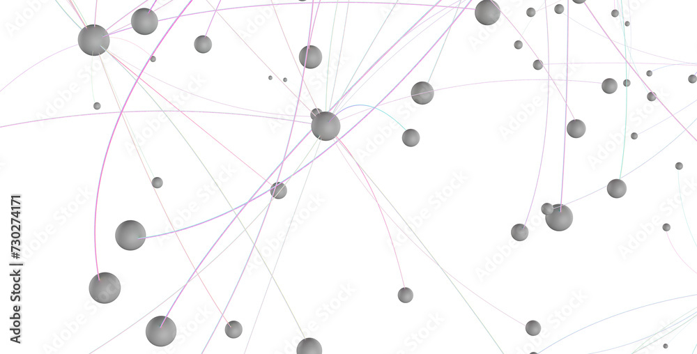 Aufkleber abstract futuristic - technology with polygonal shapes on dark blue background.