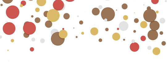 Multicolor confetti abstract background with a lot of falling pieces, isolated on a white background. Festive decorative tinsel element for design