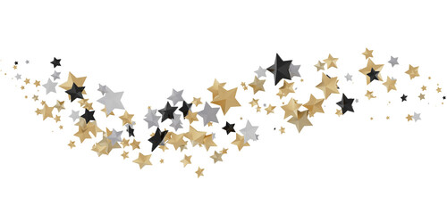 XMAS Stars - golden stars -