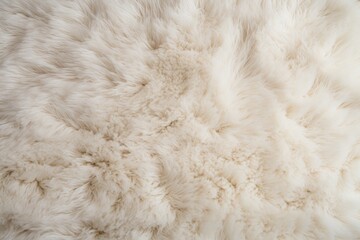 Ivory plush carpet