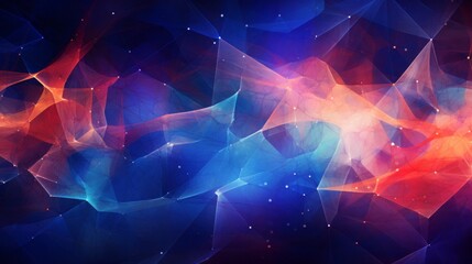 Vibrant abstract internet conceptual background with dynamic connectivity patterns