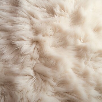 Ivory plush carpet