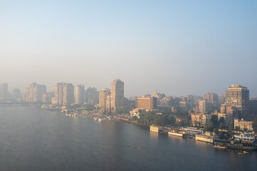 Fototapeta na wymiar Le caire, capitale de l'Égypte 