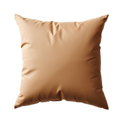 beige neutral pillow png. beige neutral cushion png. pillow top view. cushion flat lay isolated. silk satin pillow png
