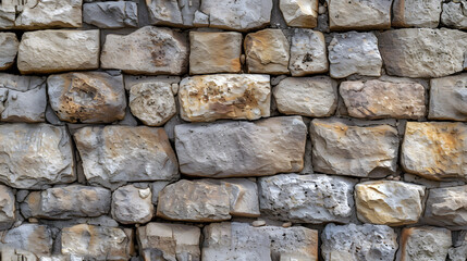 Obraz premium Close-Up of Stone Wall Made of Rocks