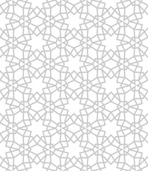 Islamic background with traditional style arabic. Seamless pattern for card, background, fabric or abstract design. Muslim ornament.