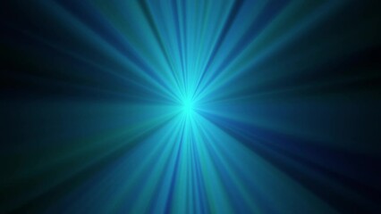 The blue star rotates and flickers, the rays move in different directions. Future background for business presentations. Esoterics, mysticism, sacred knowledge 4k. A loop