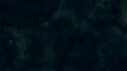 Fototapeta premium dark green grunge texture background. abstract dark green watercolor texture.