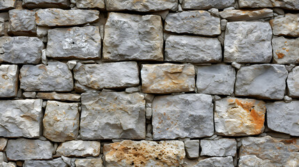 Fototapeta premium Stone Wall of Rusty Rocks