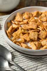 Healthy Brown Cinnamon Toast Breakfast Cereal