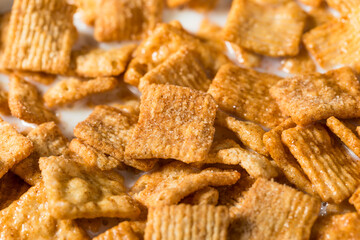 Healthy Brown Cinnamon Toast Breakfast Cereal