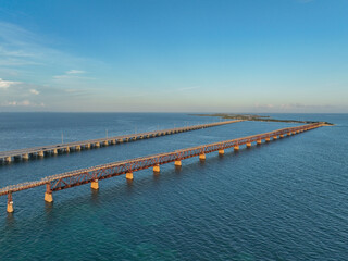 Old Bahia Honda Railroad Bridge - Florida