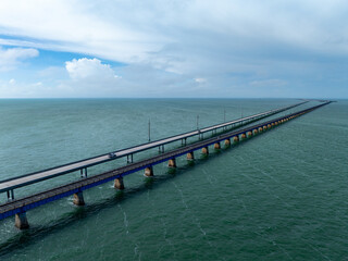 Fototapeta premium Seven Mile Bridge - Florida