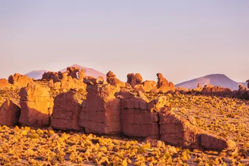 Foto op Plexiglas Rock formations in Bolivia © Galyna Andrushko