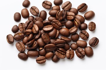 Fresh roasted coffee beans