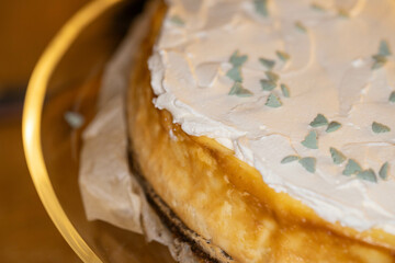 Christman food, table, tradition, cheese cake