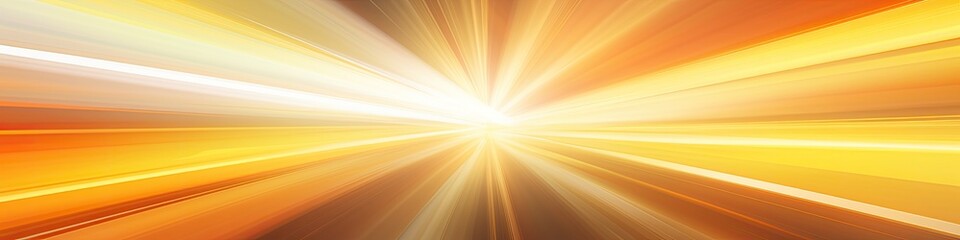 Obraz premium Abstract background of a light rays stripes lines with abstract yellow and orange light background as banner