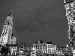Türaufkleber Antwerpen in Belgien © Stephan Sühling