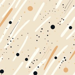 Ivory diagonal dots and dashes seamless pattern vector illustration