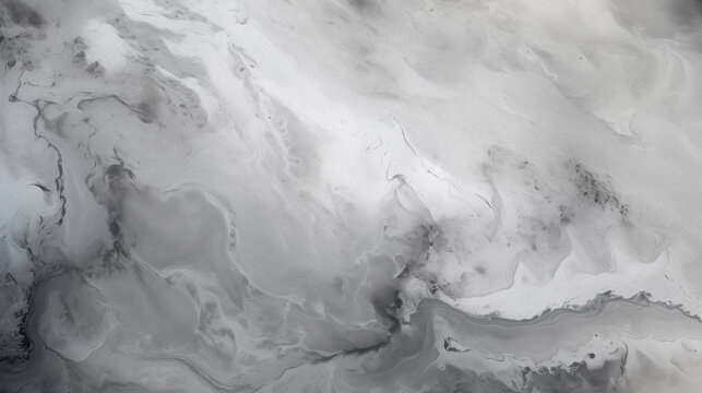 Gray and white ethereal concrete cement with epoxy swirls texture backdrop screensaver pattern grunge