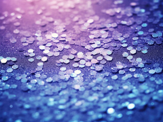 Vibrant Purple and Blue Background With Bubbles