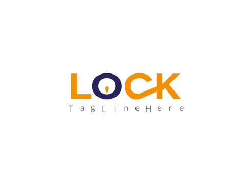 Illustration of a keyword icon with a lock image.