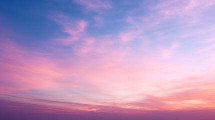 Obraz premium Beautiful evening sky and sun set image