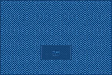 zigzag pattern with beautiful blue monochrome style