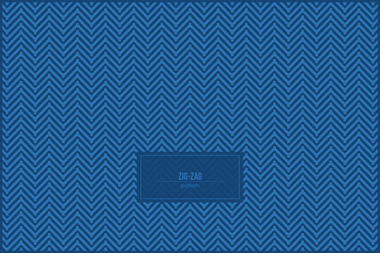 zigzag pattern with beautiful blue monochrome style