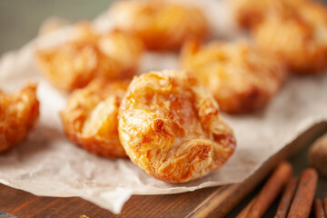 Kouign amann. Sweet Breton pastry