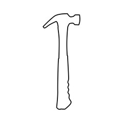 Hammer vector icon