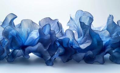 abstract background , Large blue algae