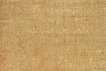 Linen fabric for background, old brown gunny canvas texture as background
