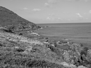 Die Insel Korsika im Mittelmeer