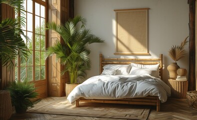 bedroom in hotel