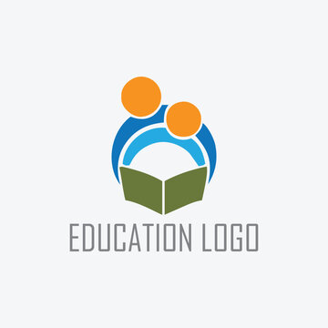 education school logo design  vector