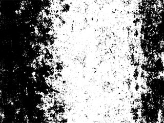 Rustic grunge vector texture with grain and stains. Abstract noise background. Weathered surface. Dirty and damaged. Detailed rough backdrop. Vector graphic illustration with transparent white. EPS10.