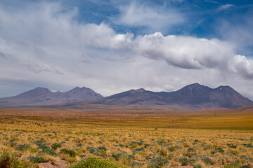 Landscape in Atacama desert, Chile.