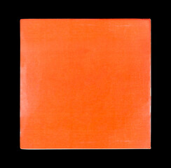 Vinyl Record Album EP Cover Texture Mockup. Realistic paper overlay with worn edges and damage...